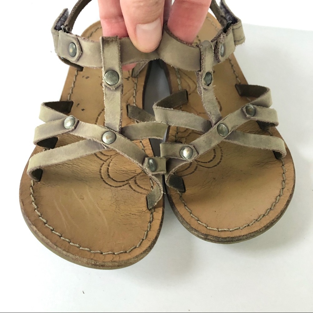 Kickers leather sandals size 10.5